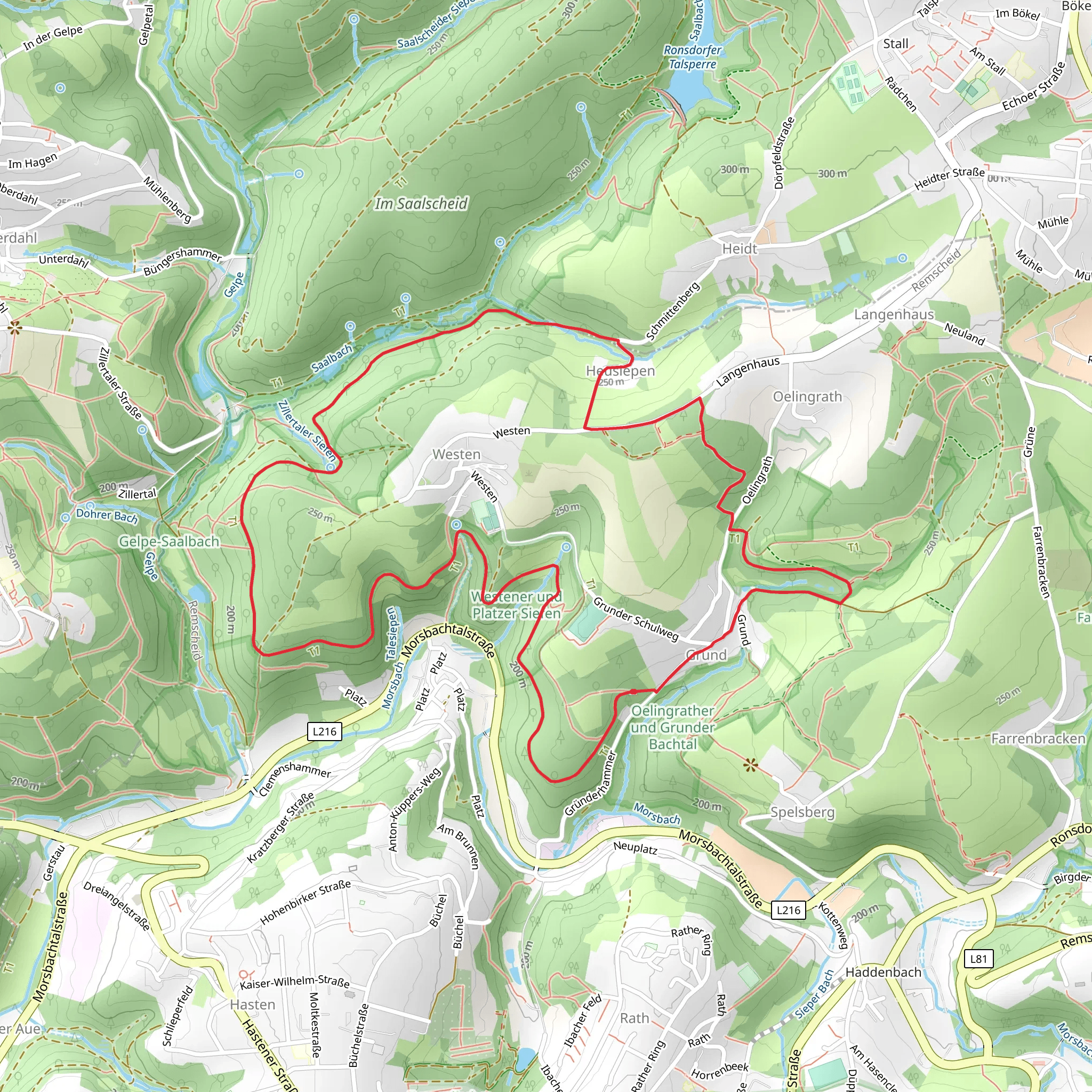 Grund Rundweg mobile static map