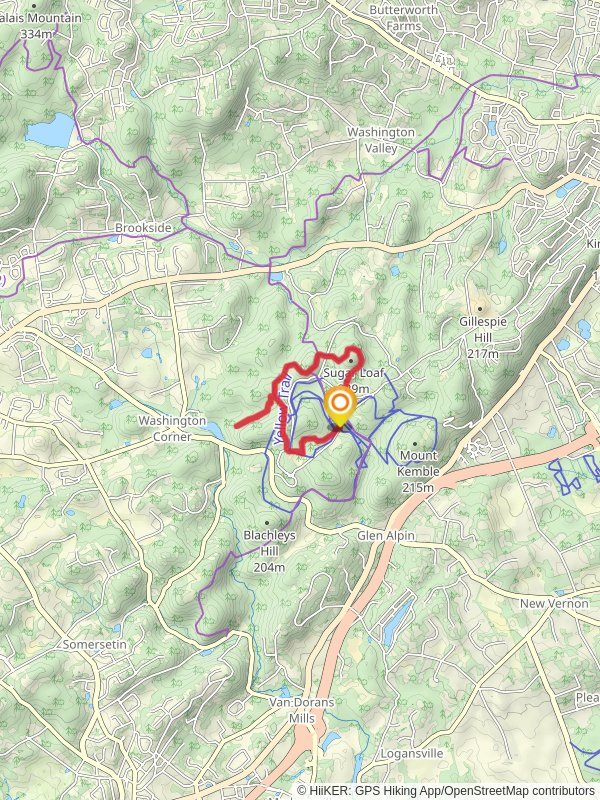 Orange, Grand and Yellow Loop Trail