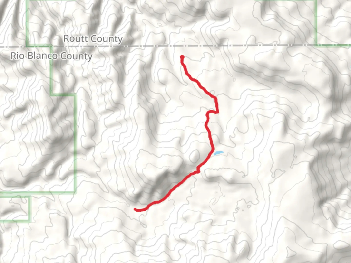 An image depicting the trail Stinsby Trail and its surrounding area.