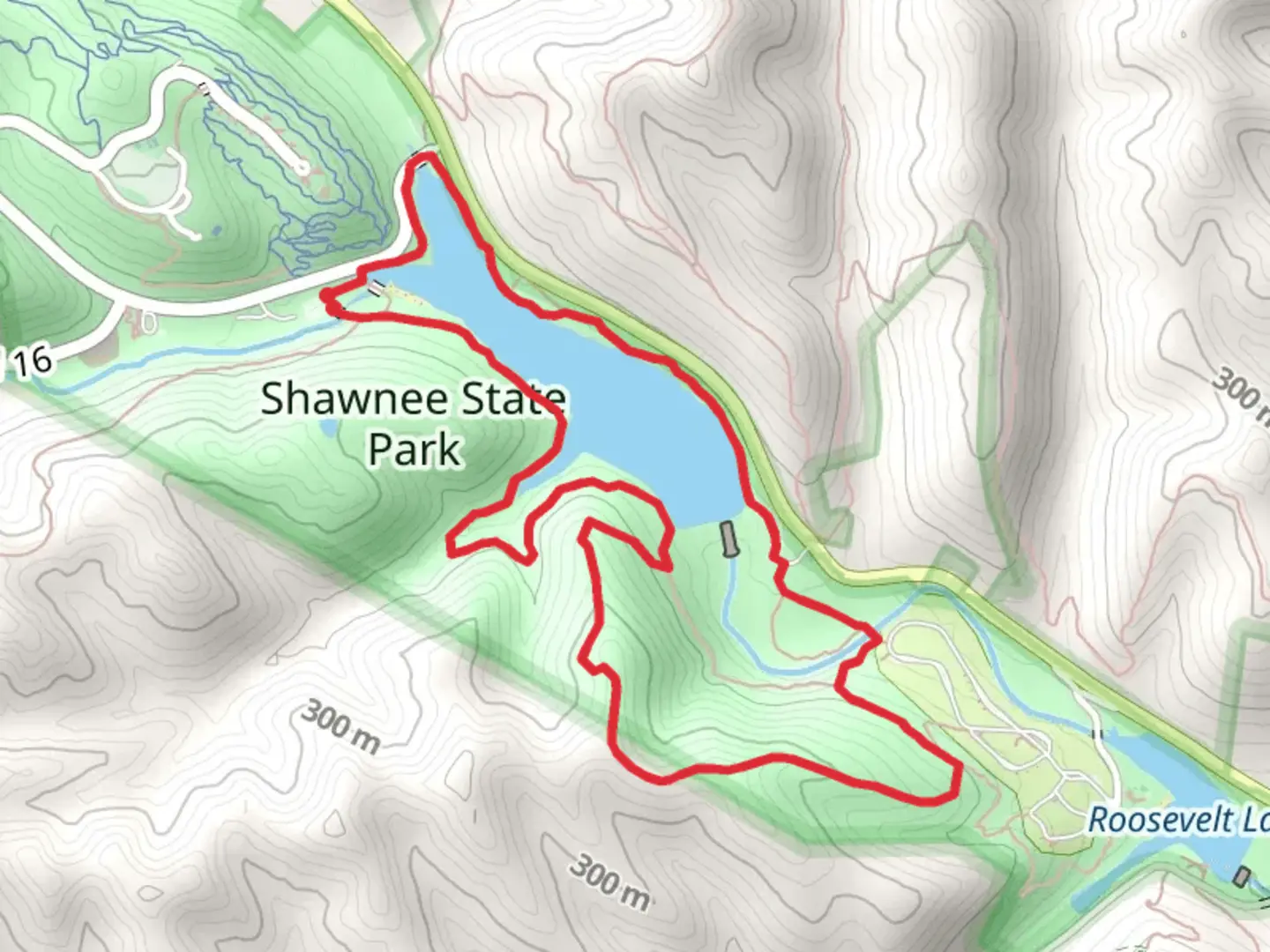 An image depicting the trail Turkey Lake Loop via Knighton Nature Trail and its surrounding area.