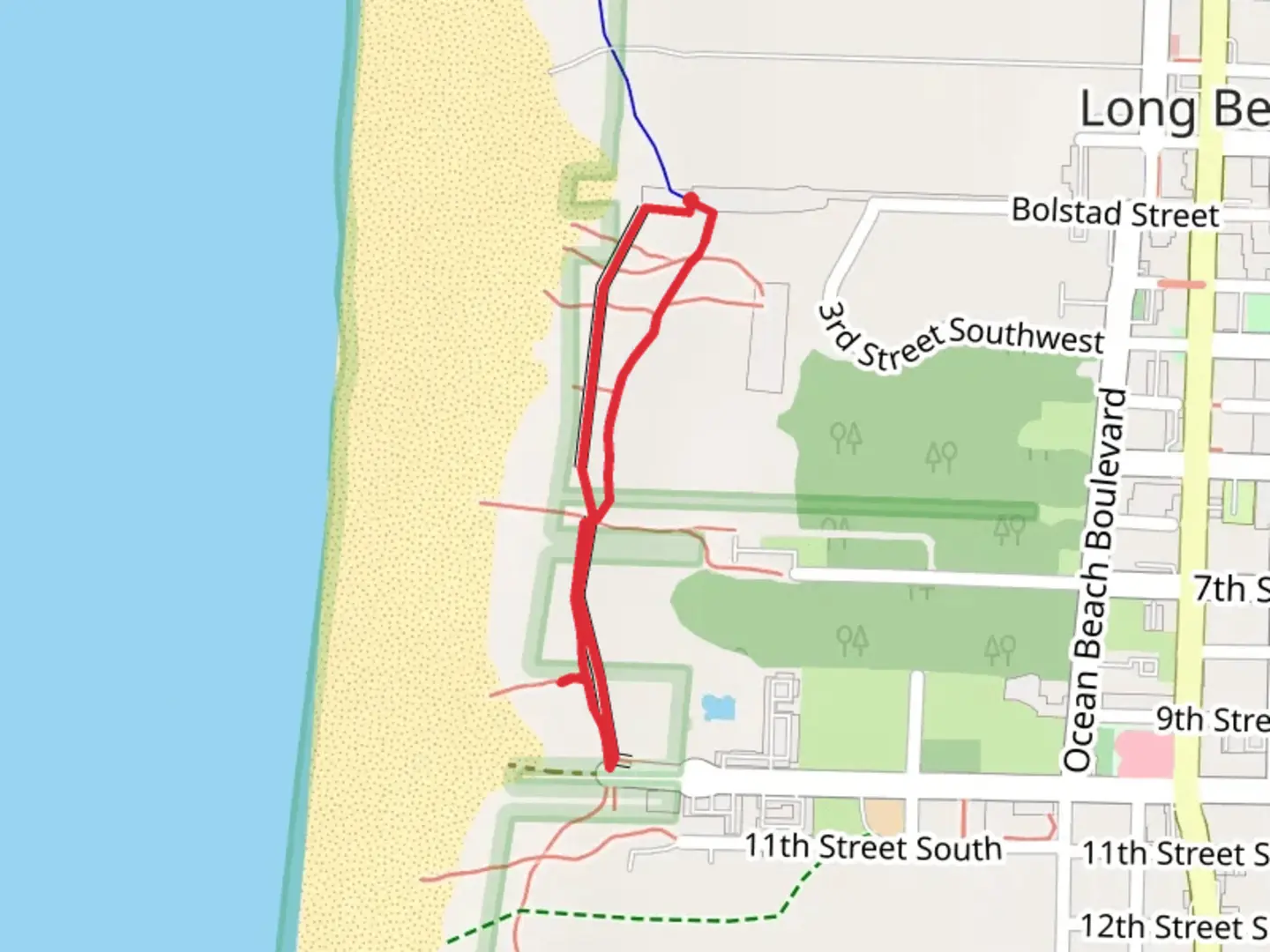 An image depicting the trail Discovery Loop Trail and its surrounding area.