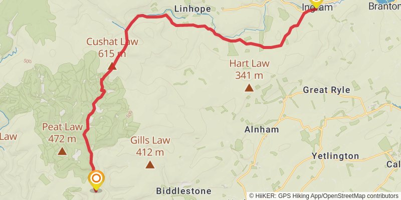 Northern Crossway stage 14 Map