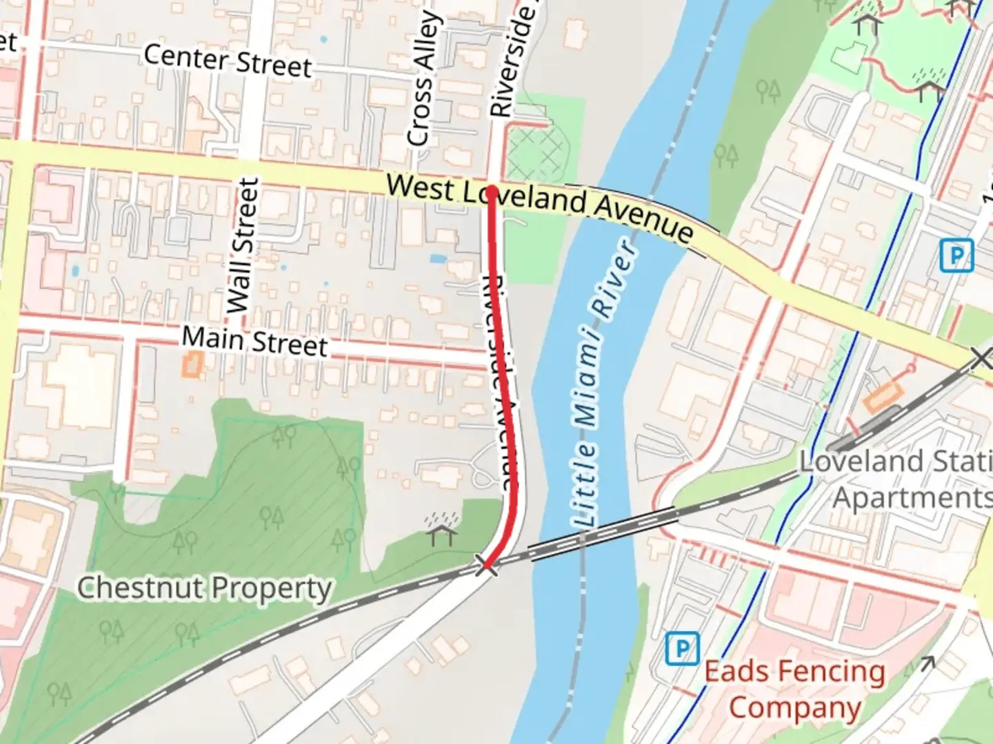 An image depicting the trail Bishop Street and its surrounding area.