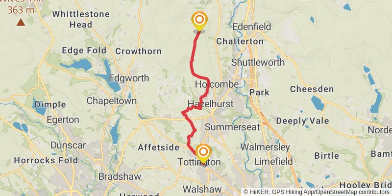 Three Towers Loop stage 4 Map