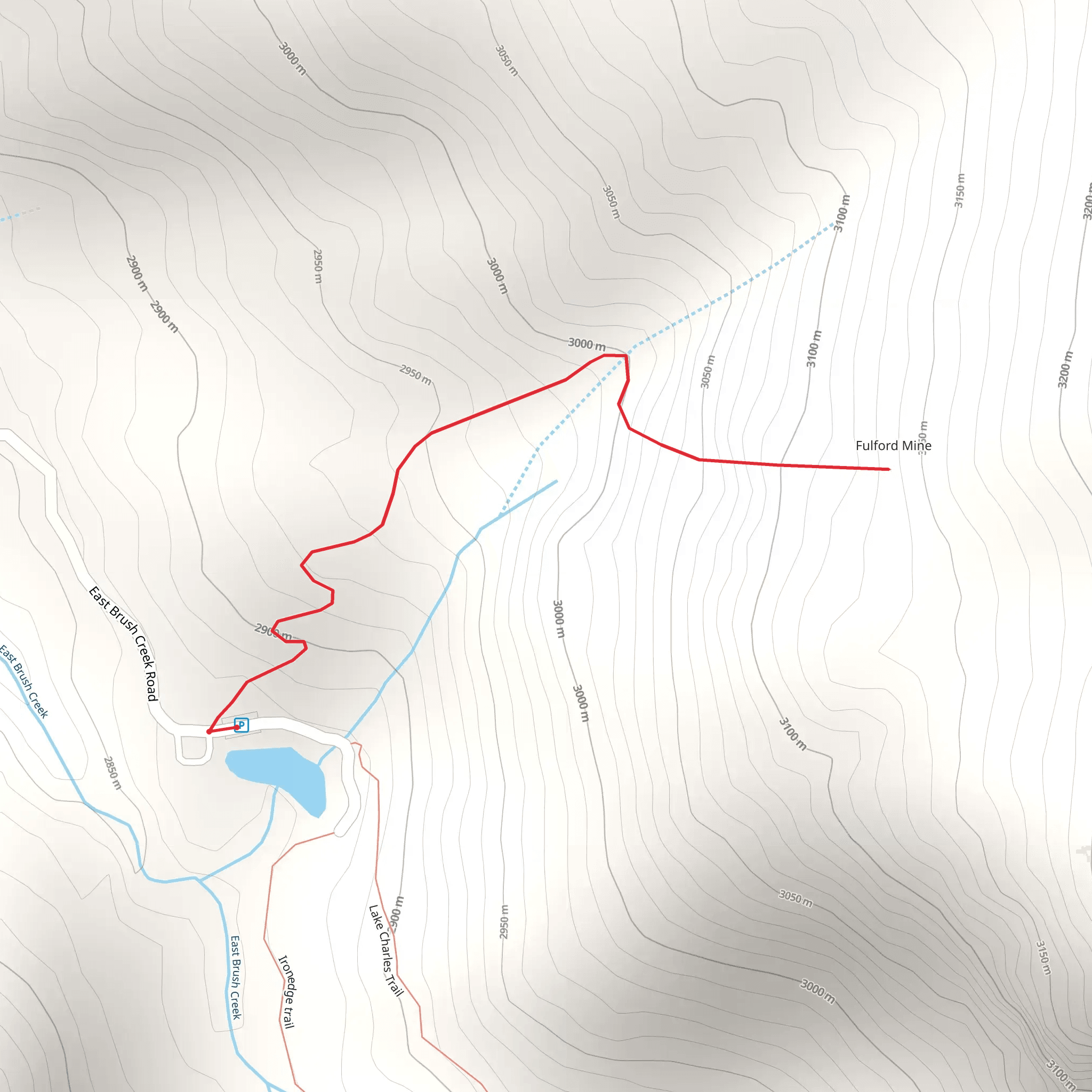 Fuiford Cave Spring mobile static map