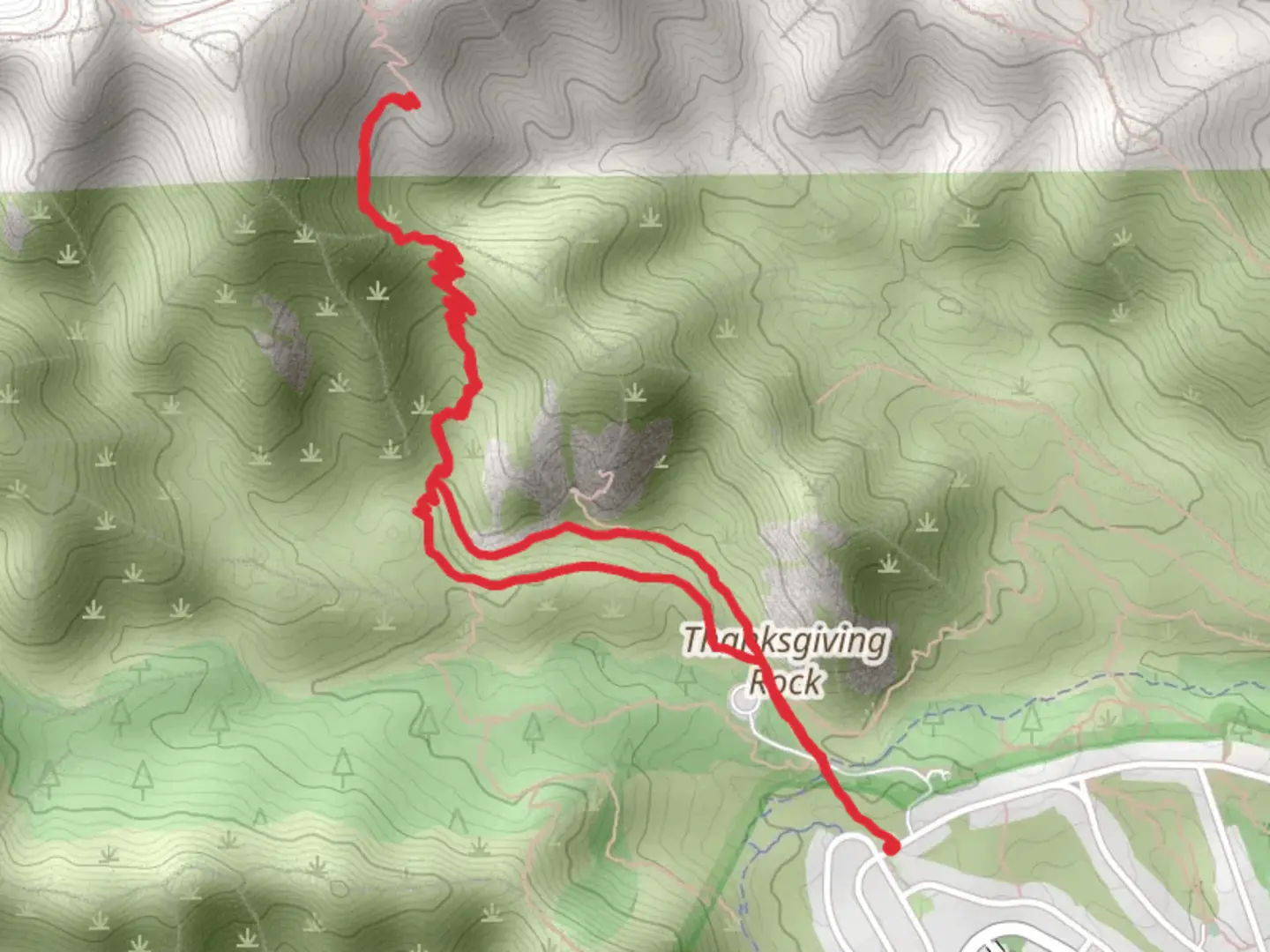An image depicting the trail Mitchell Loop Trail and its surrounding area.