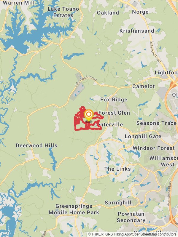 Williamsburg Botanical Garden Loop