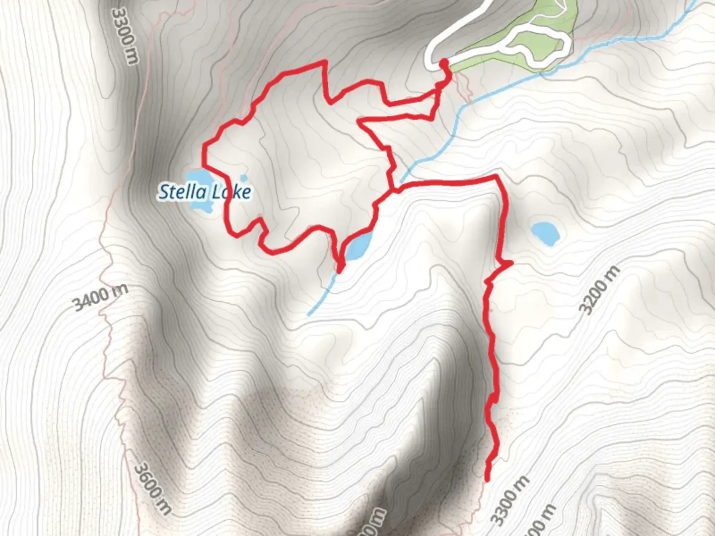 An image depicting the trail Alpine Lakes Trail and Bristlecone and Glacier Trail Loop and its surrounding area.