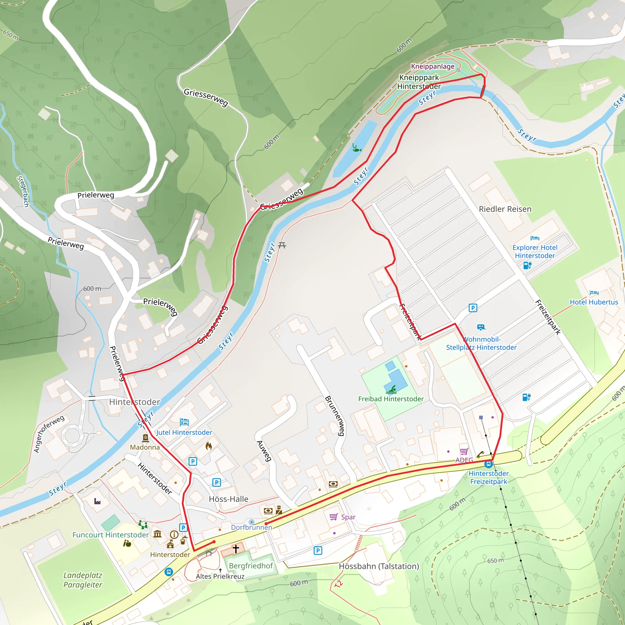 Kneipp-Promenade Loop mobile static map