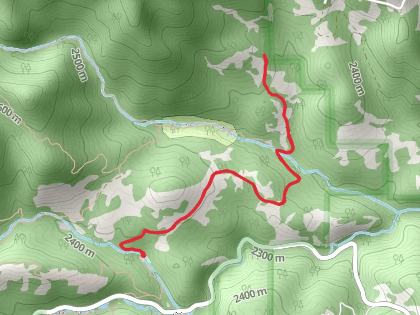 An image depicting the trail Quarry and Mountain Lion Trail and its surrounding area.