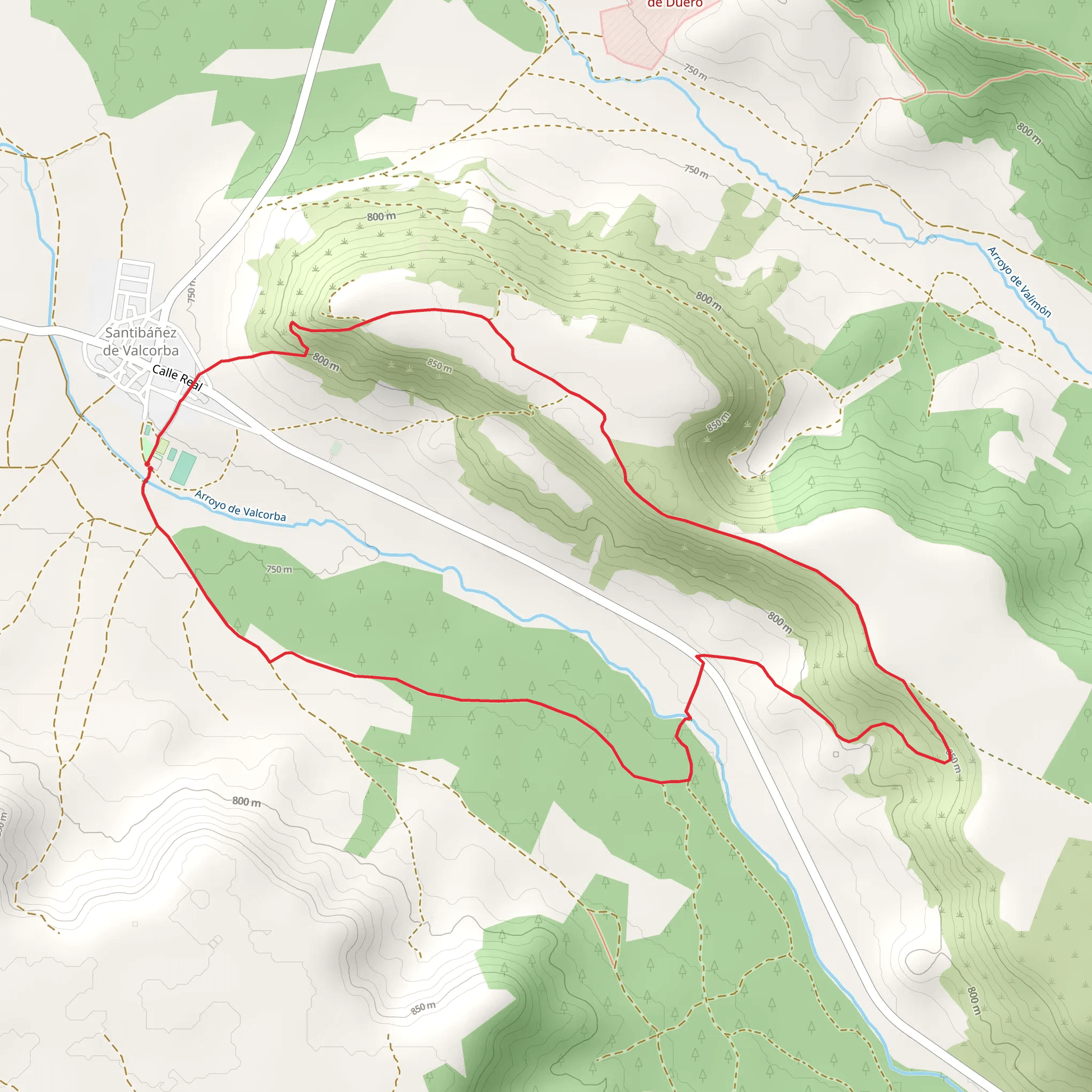 Valcorba Trail PR VA 21 mobile static map