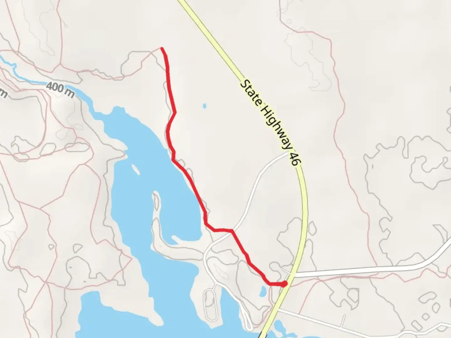 An image depicting the trail Cut Foot Sioux Short Trail and its surrounding area.