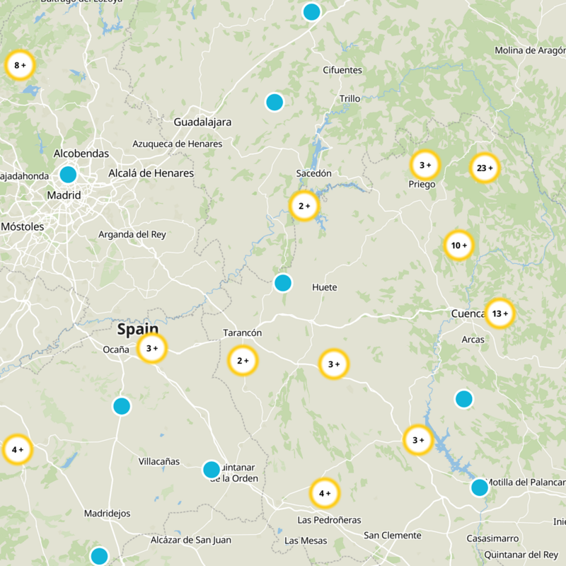 Saceda-Trasierra Static Map