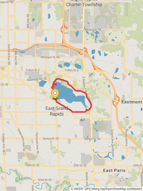 Reeds Lake and Griffins Park Loop