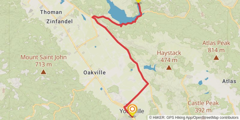 Bay Area Ridge Trail stage 20 Map