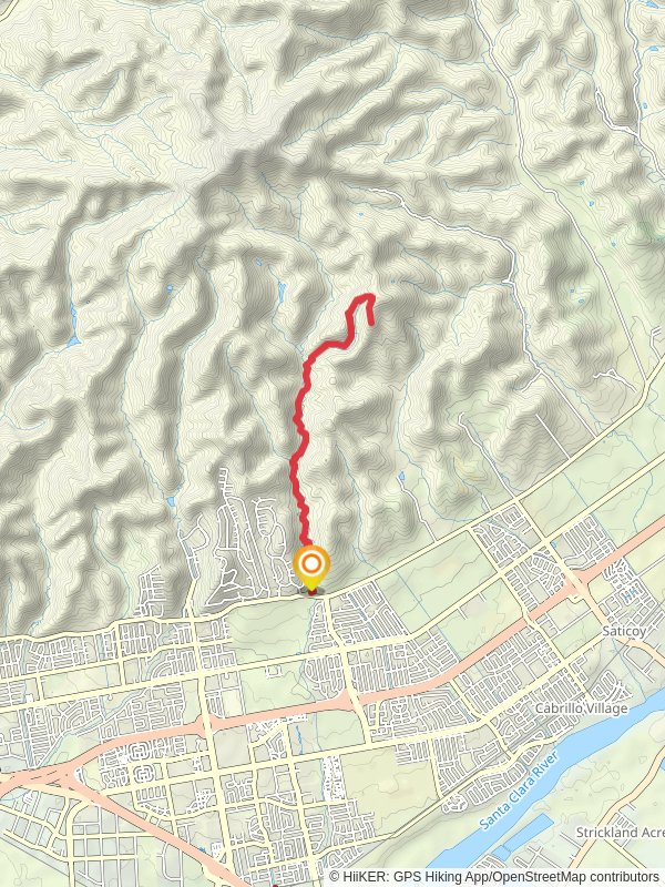 Long Canyon Road and Goldenberg Lookout