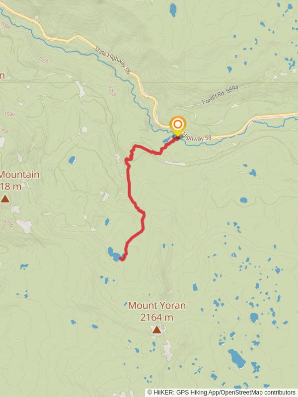 Vivian Lake via Salt Creek Falls