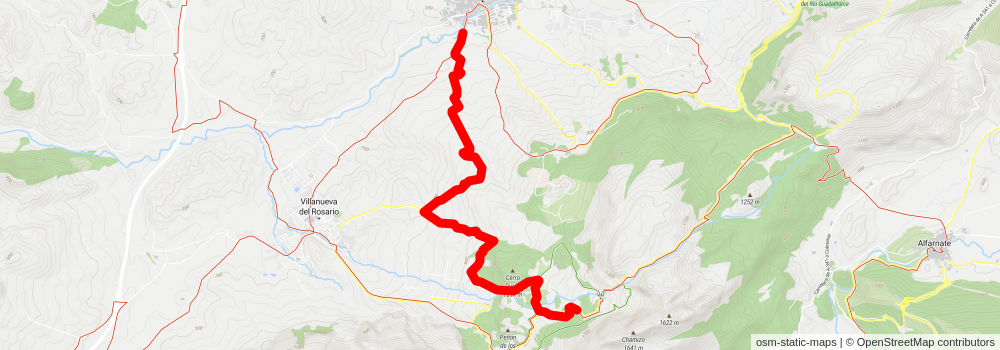 Sierra Gorda PR A 394 stage 2 Map