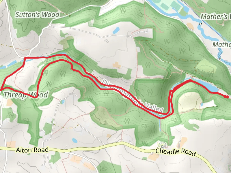 Threap Wood and Dimmingsdale Wood