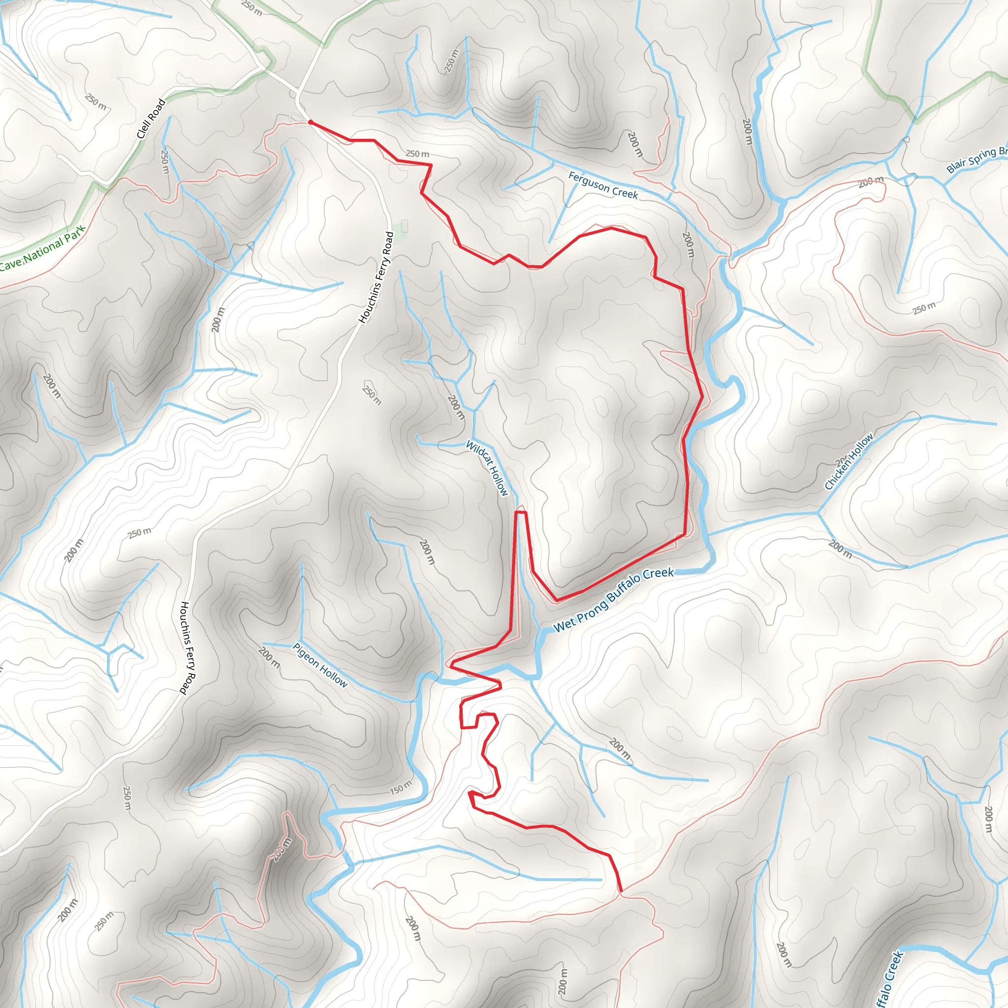 Jaggers Cemetery mobile static map