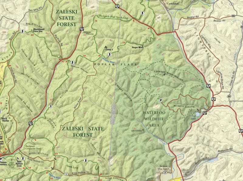 Purple Lizard Maps Purple Lizard Maps - Ohio  on HiiKER