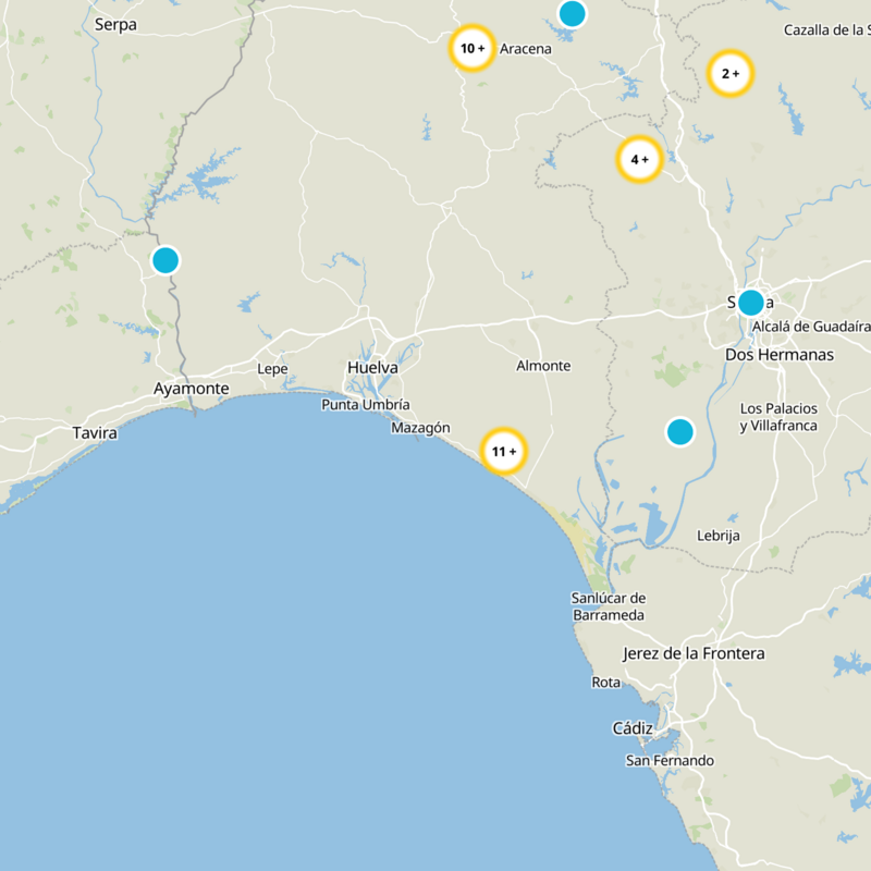 Comarca Metropolitana de Huelva Static Map