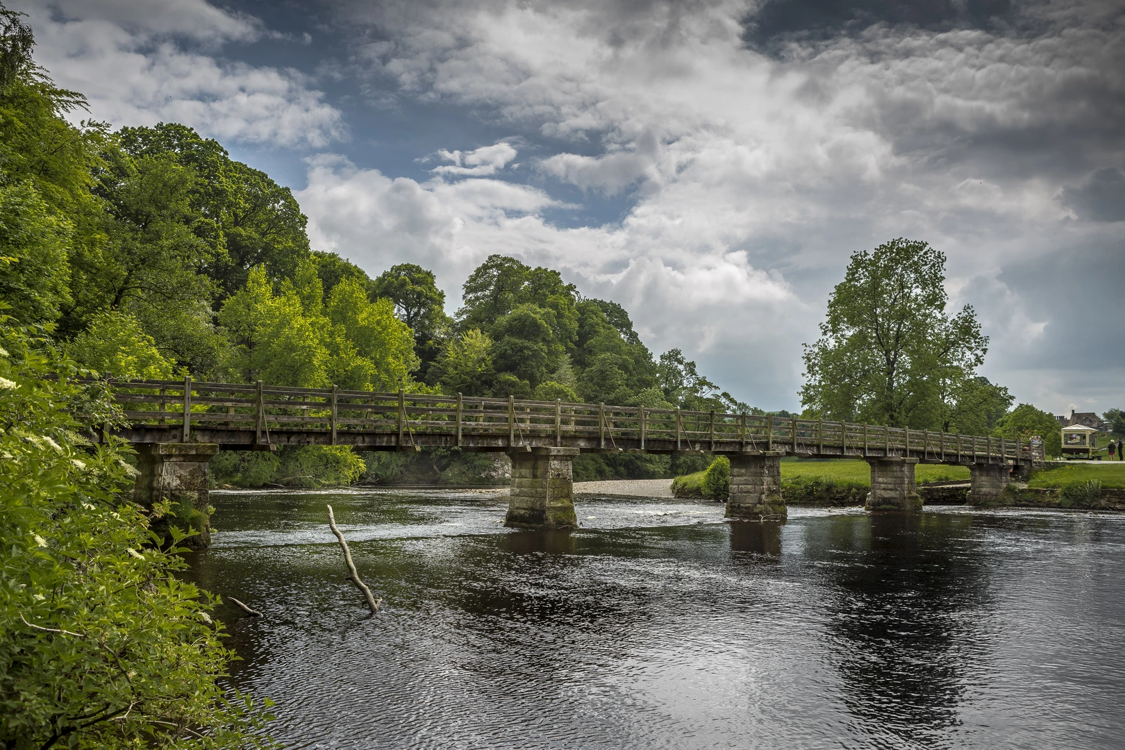 An image depicting the trail Beamsley Beacon and Bolton Abbey from Addingham and its surrounding area.