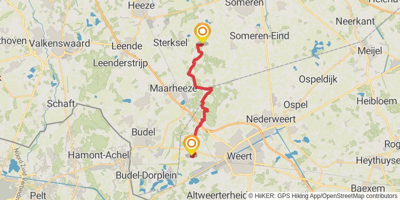 Pelgrimspad 2 stage 6 Map