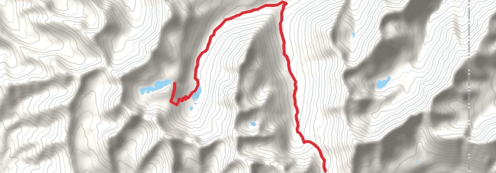 Crazy Mountains Traverse stage 2 Map