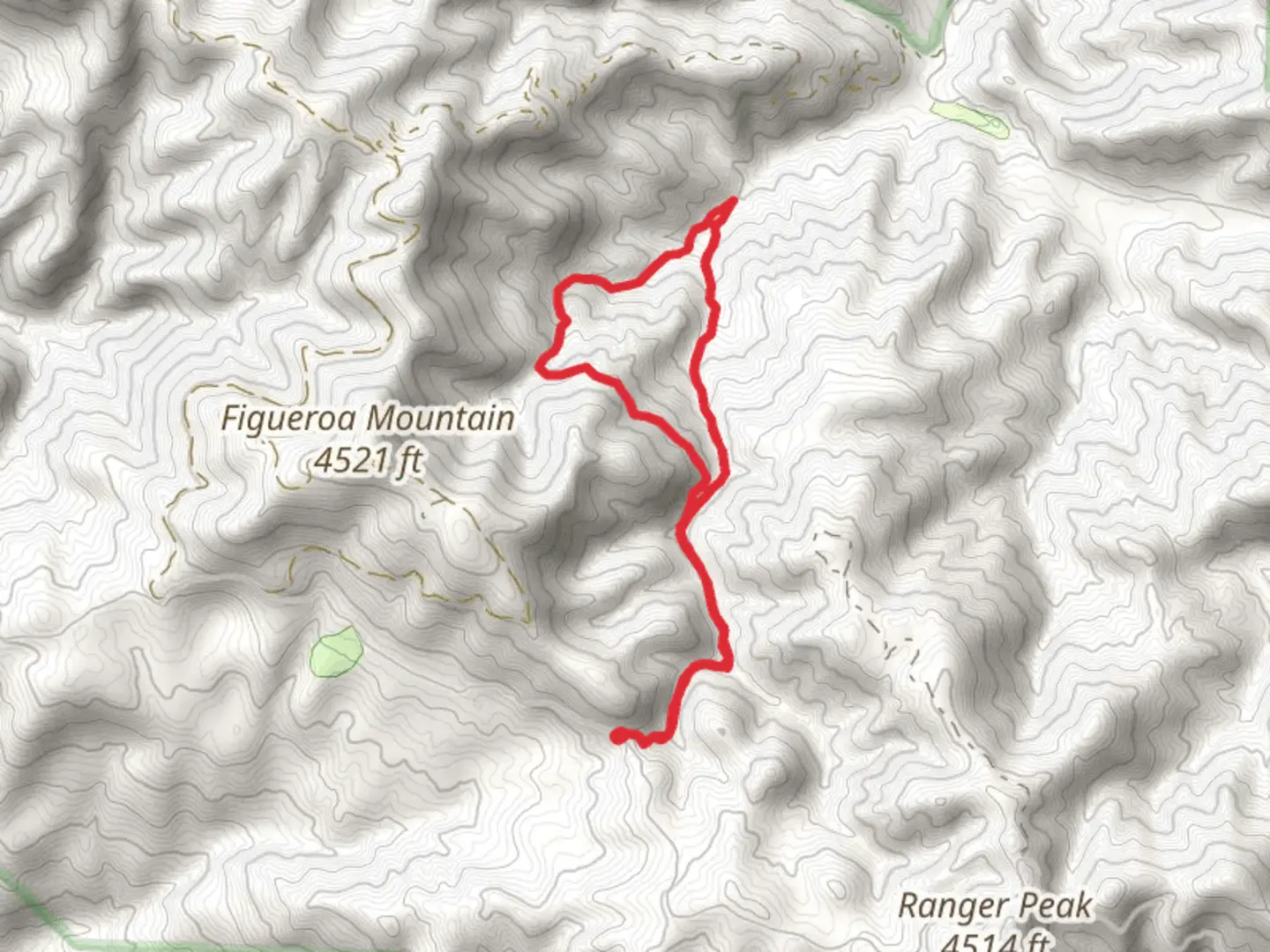 An image depicting the trail Davey Brown and Willow Spur Loop Trail and its surrounding area.