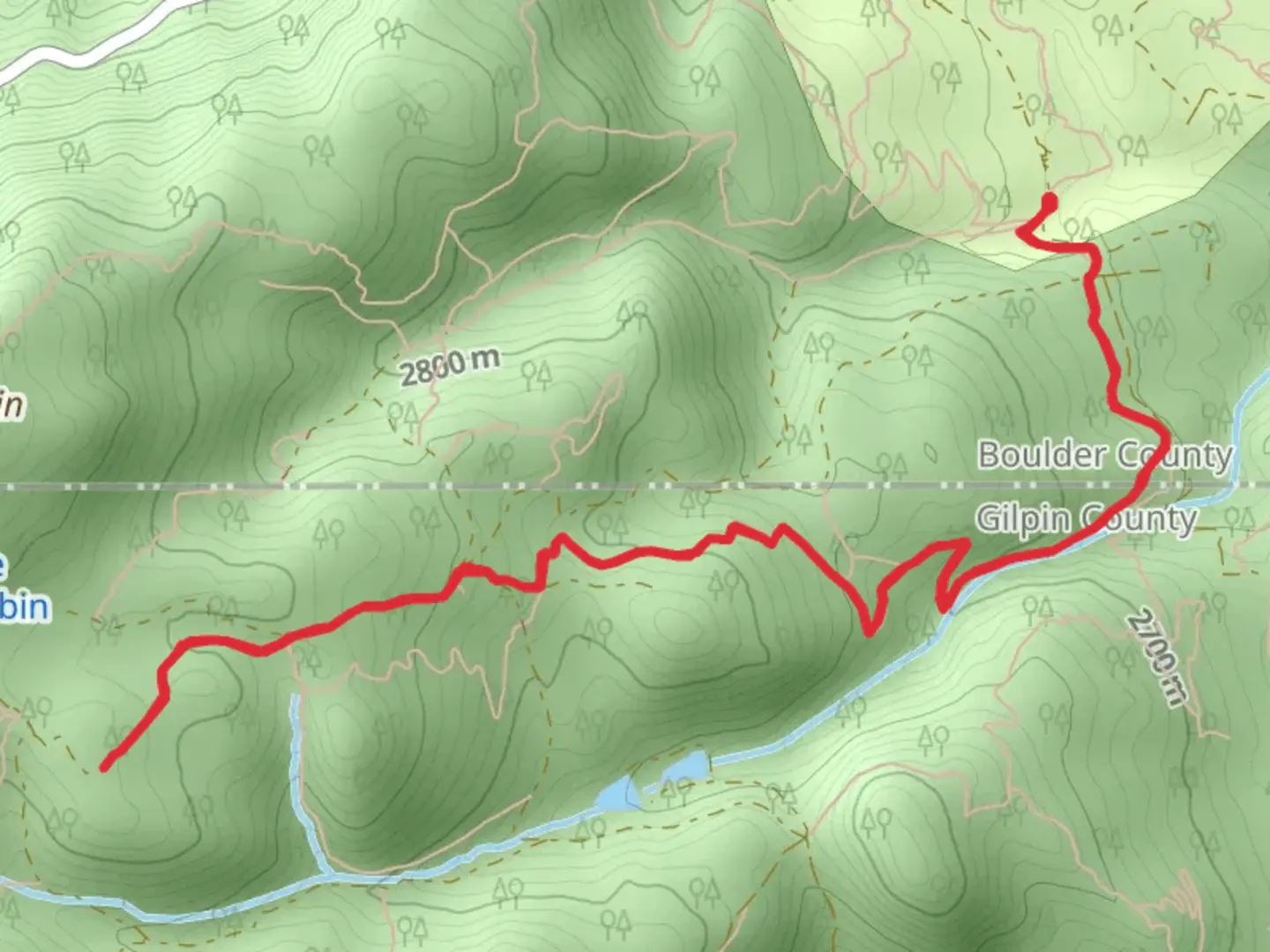 An image depicting the trail School Bus Trail and its surrounding area.