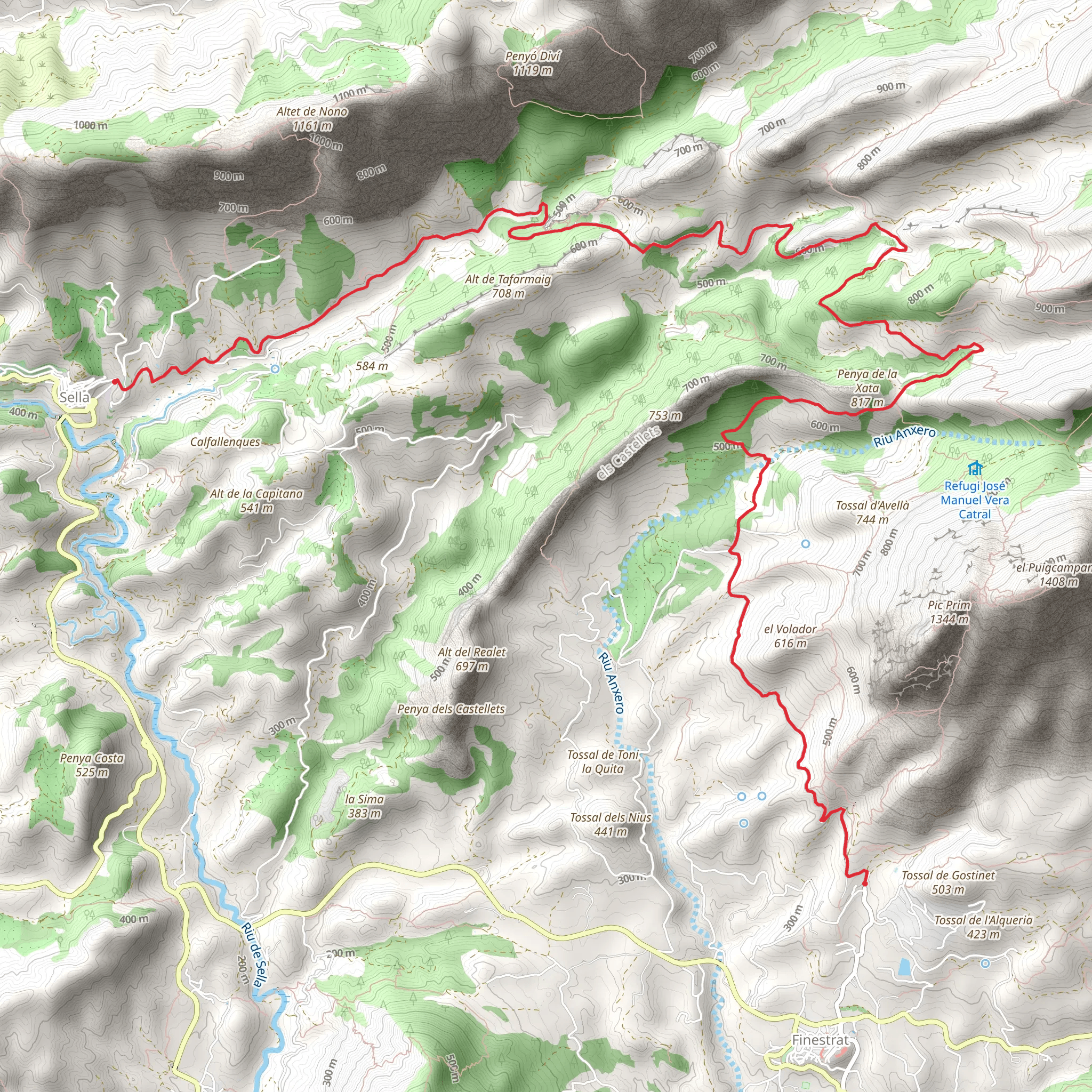 Finestrat - Seal PR CV 012 mobile static map