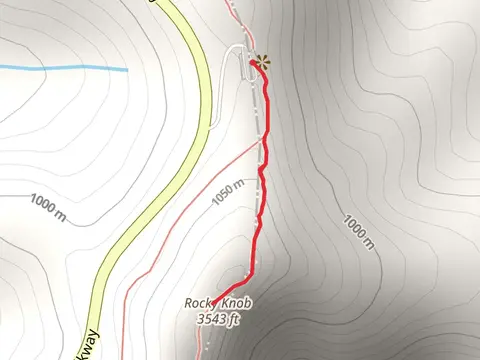Rocky Knob via Rock Castle Gorge Loop Trail
