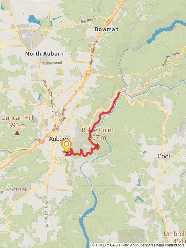 Robie Point - Western States Trail