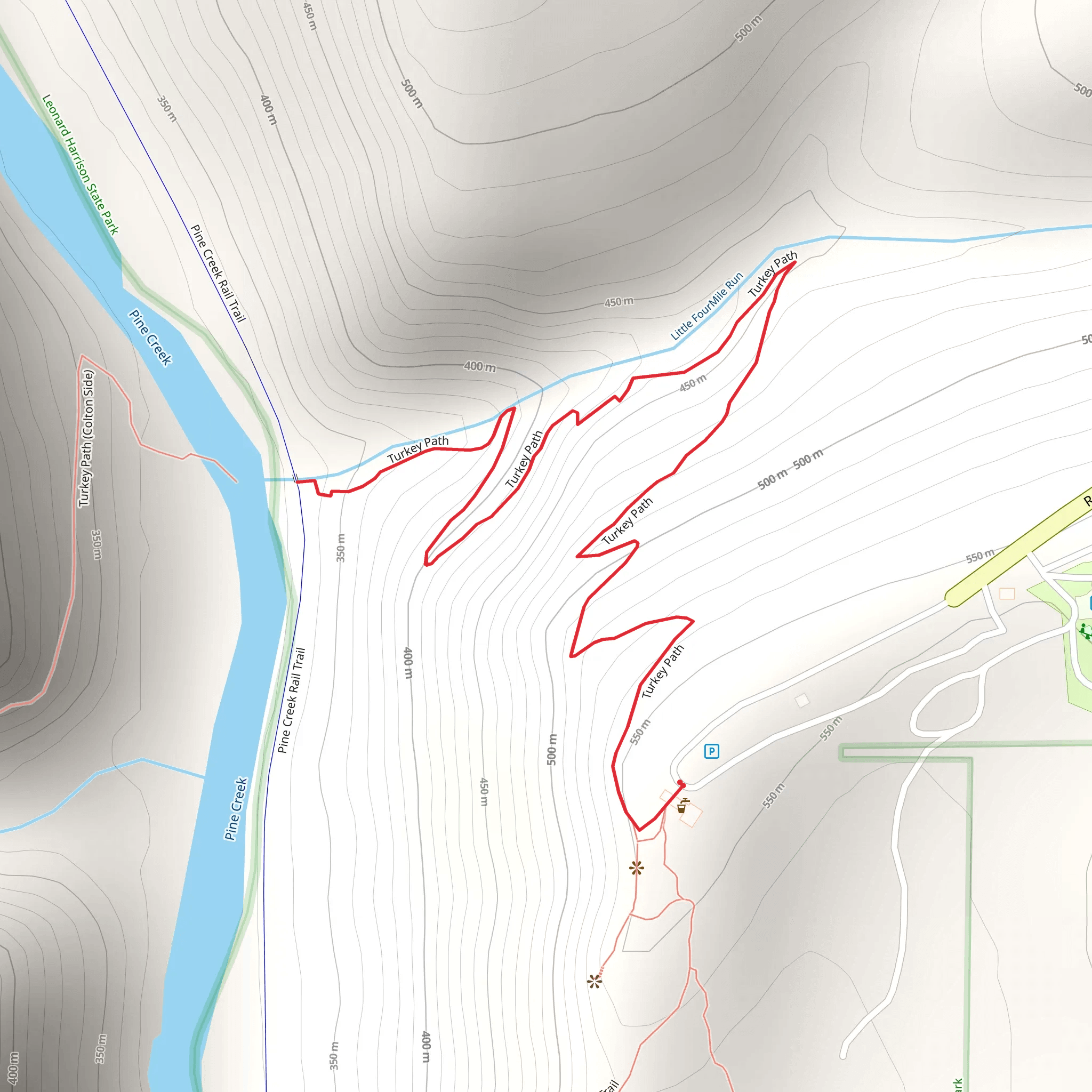 Trukey Path mobile static map