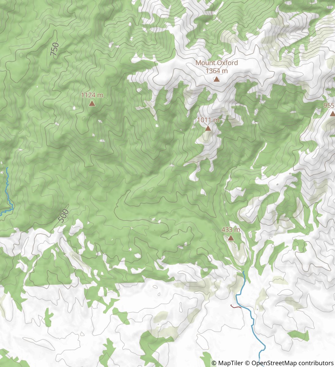 Oxford New Zealand Map Mount Oxford Track | New Zealand | Food Stops, Shelters, Transport,