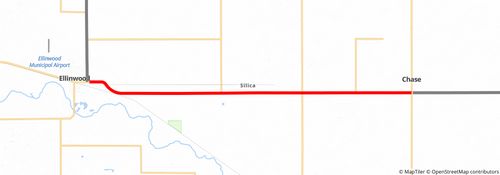 American Discovery Trail South Route stage 185 Map