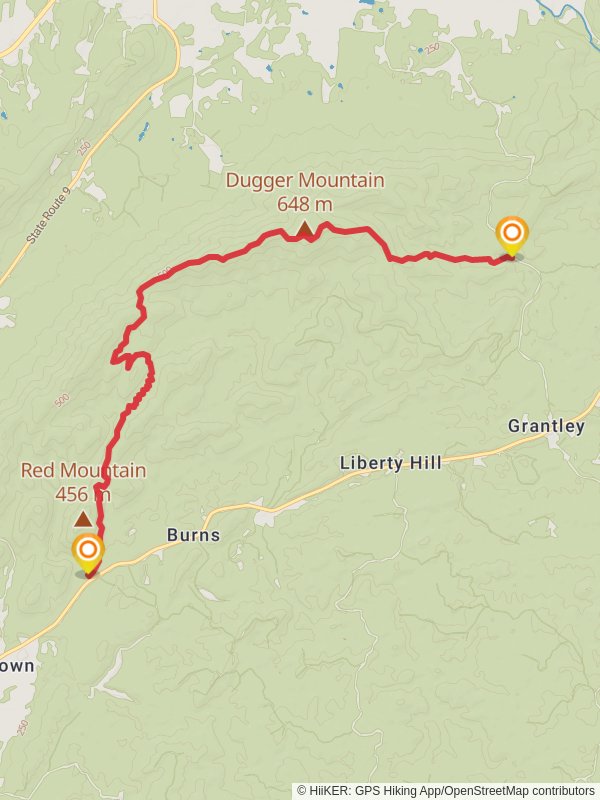 Dugger Mountain via Pinhoti Trail