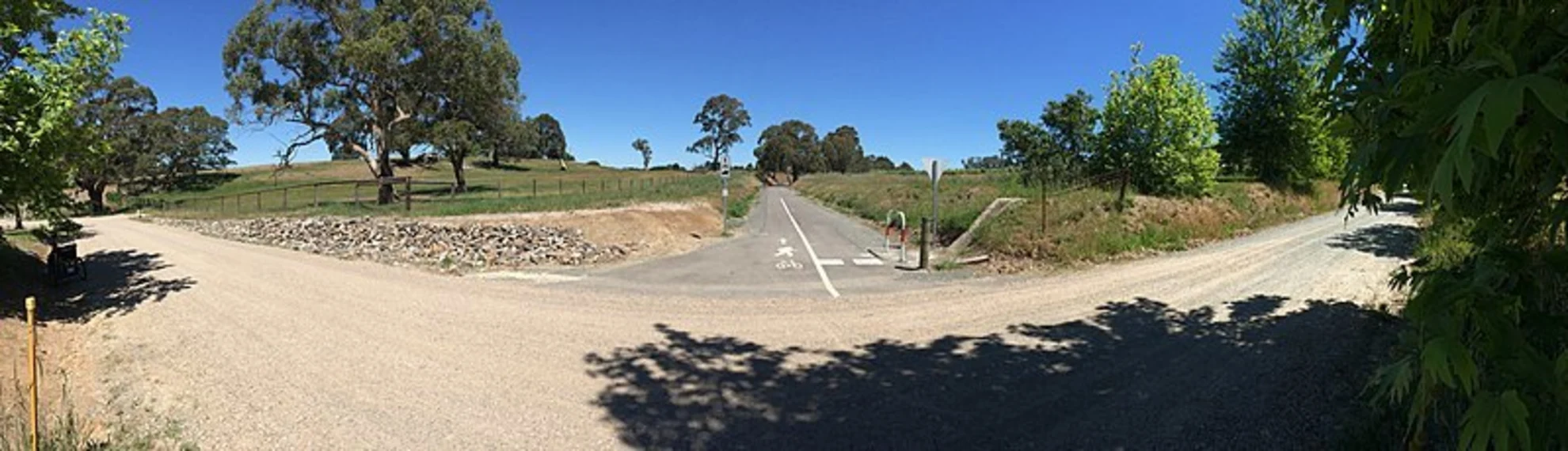 An image depicting the trail Amy Gillett Track and its surrounding area.