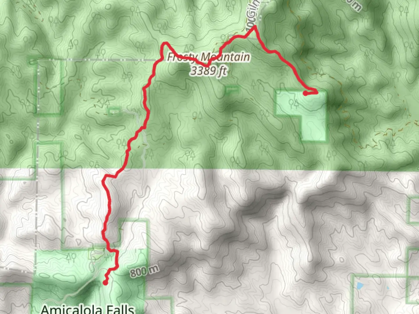An image depicting the trail Len Foote and Appalachian Trail and its surrounding area.