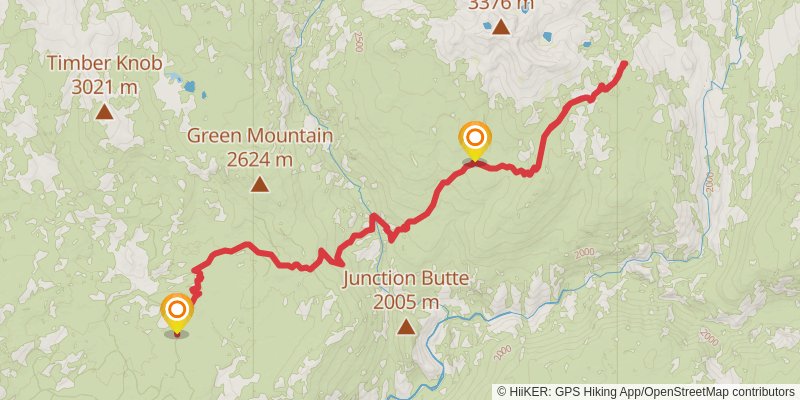 Mammoth Trail stage 3 Map