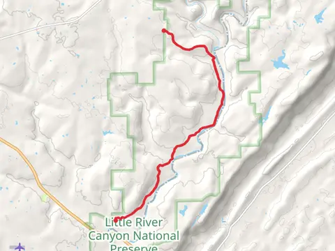 Hurricane Creek and Little River Walk