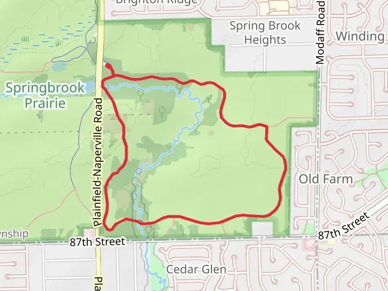 Henslow's Trail and Sunflower Loop Trail