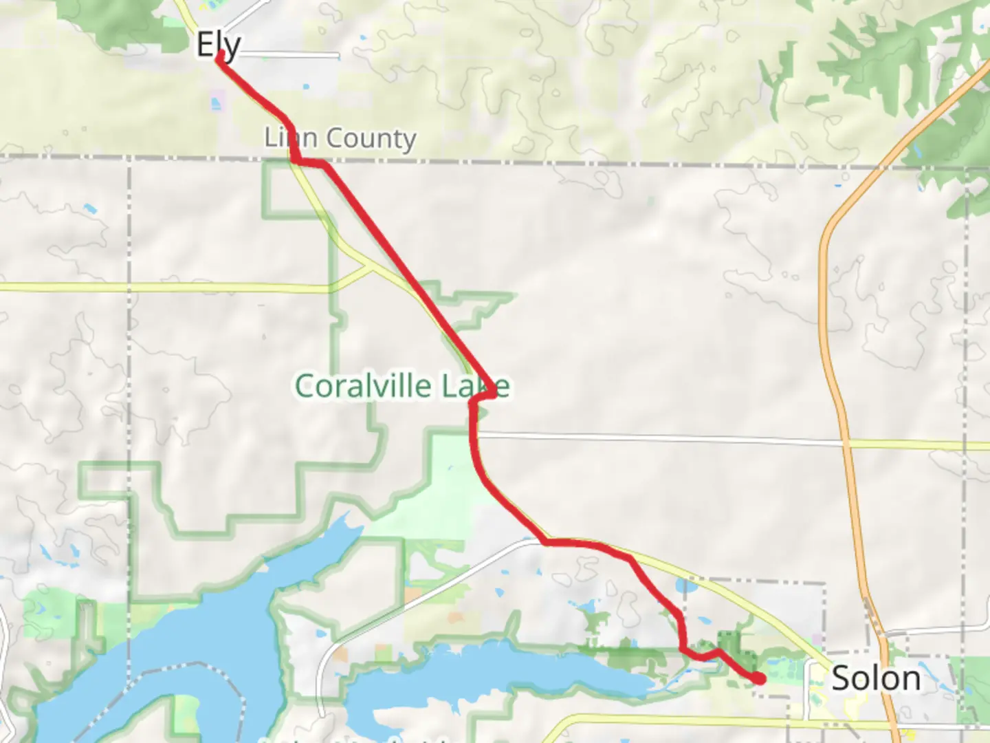 An image depicting the trail Hoover Nature Trail and its surrounding area.