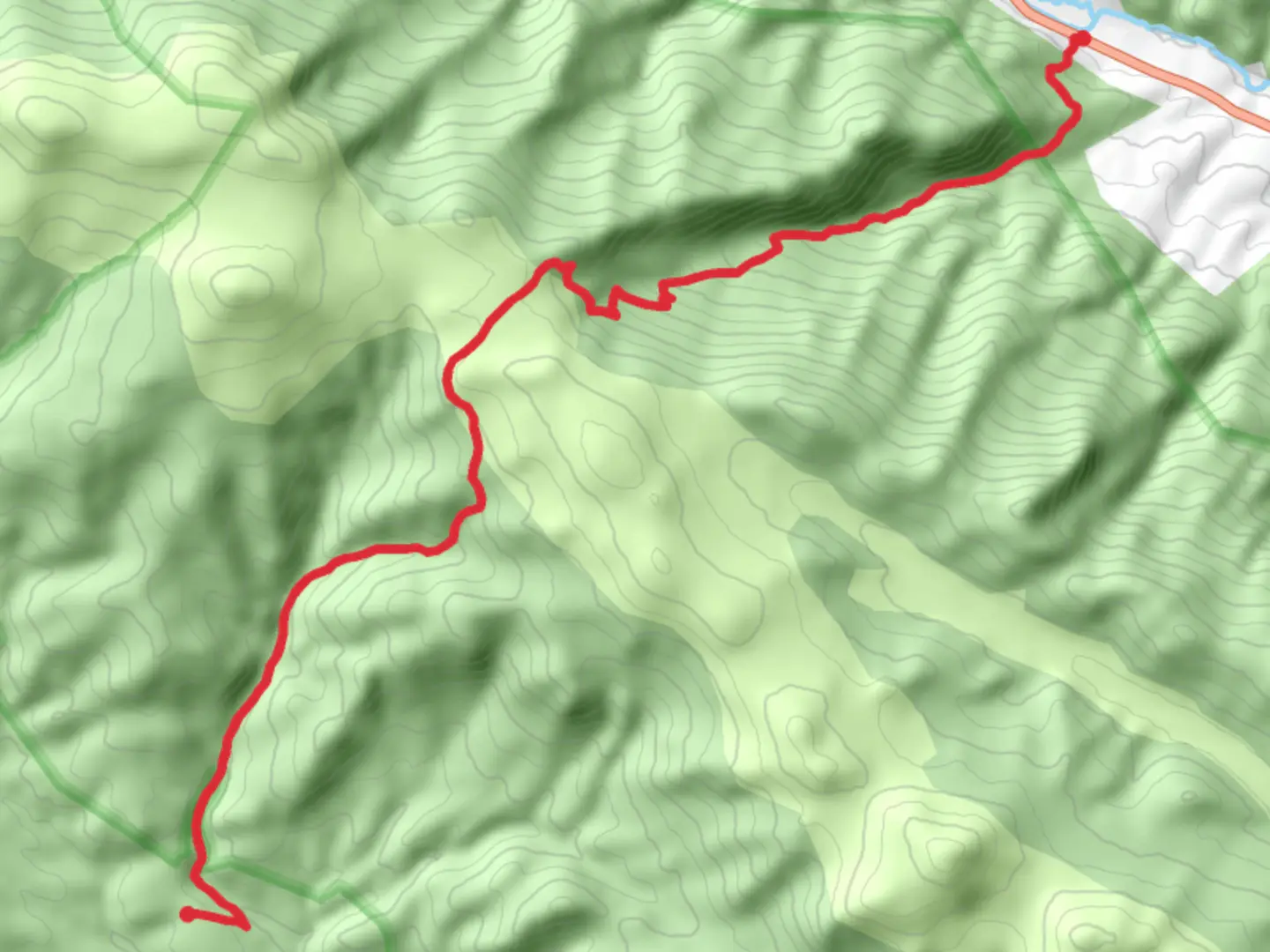 An image depicting the trail Ben Tyler Trail and its surrounding area.