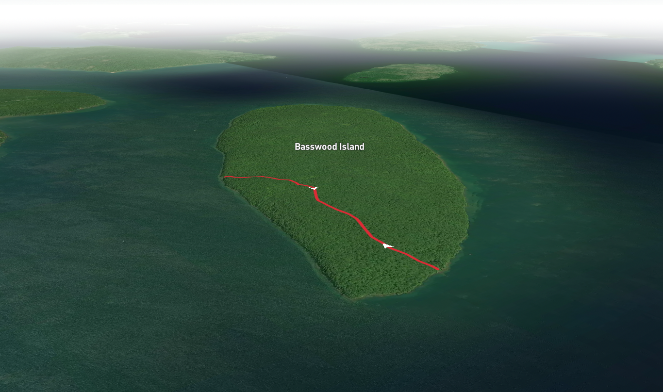 Basswood Island Walk