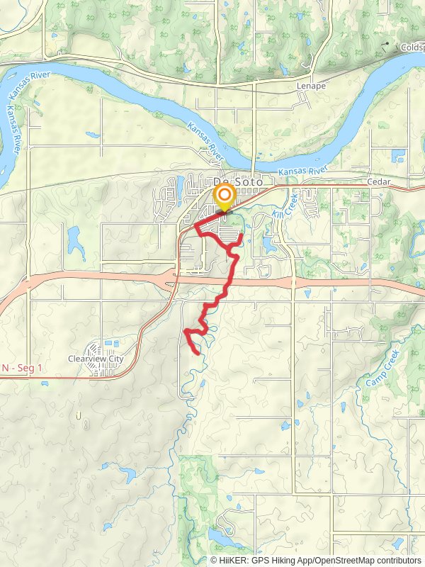 Kill Creek Streamway Trail - Gathering Place Park