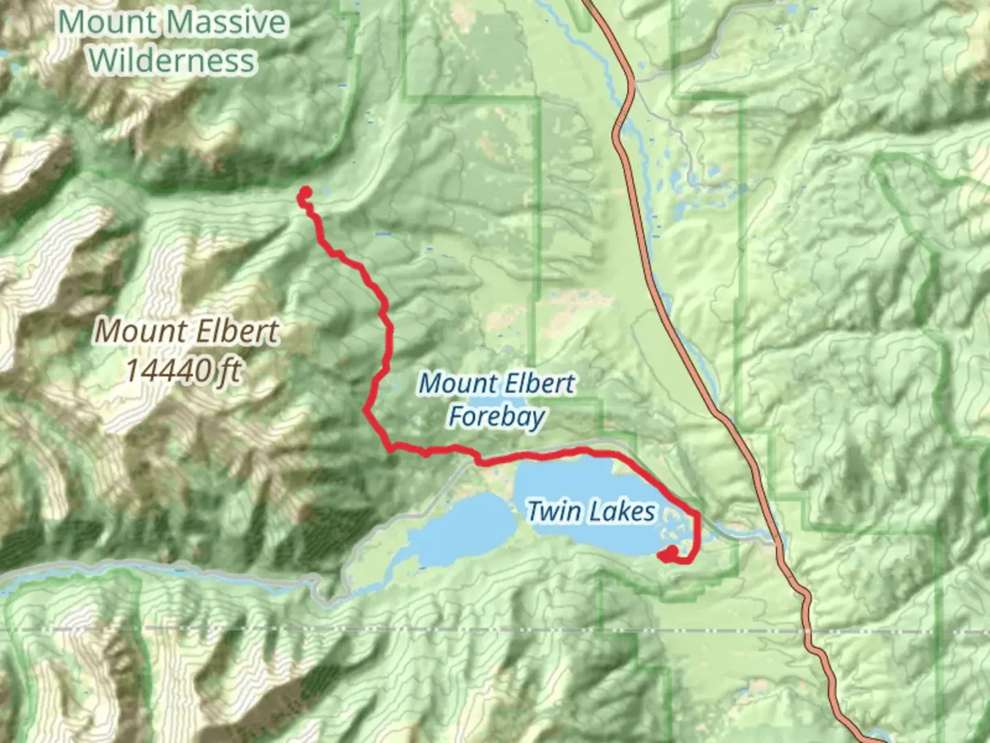 An image depicting the trail Continental Divide Trail from Emerald Lake and its surrounding area.
