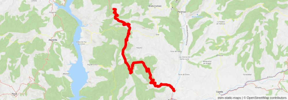 GR 1 Sender Historic stage 28 Map