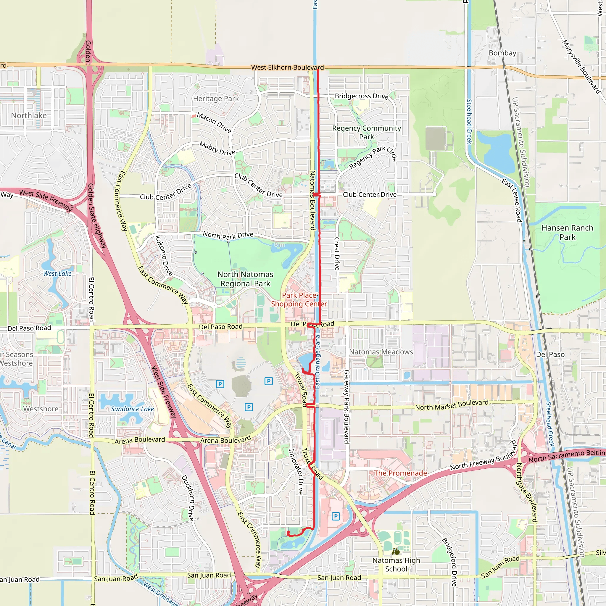 Jackrabbit Trail mobile static map